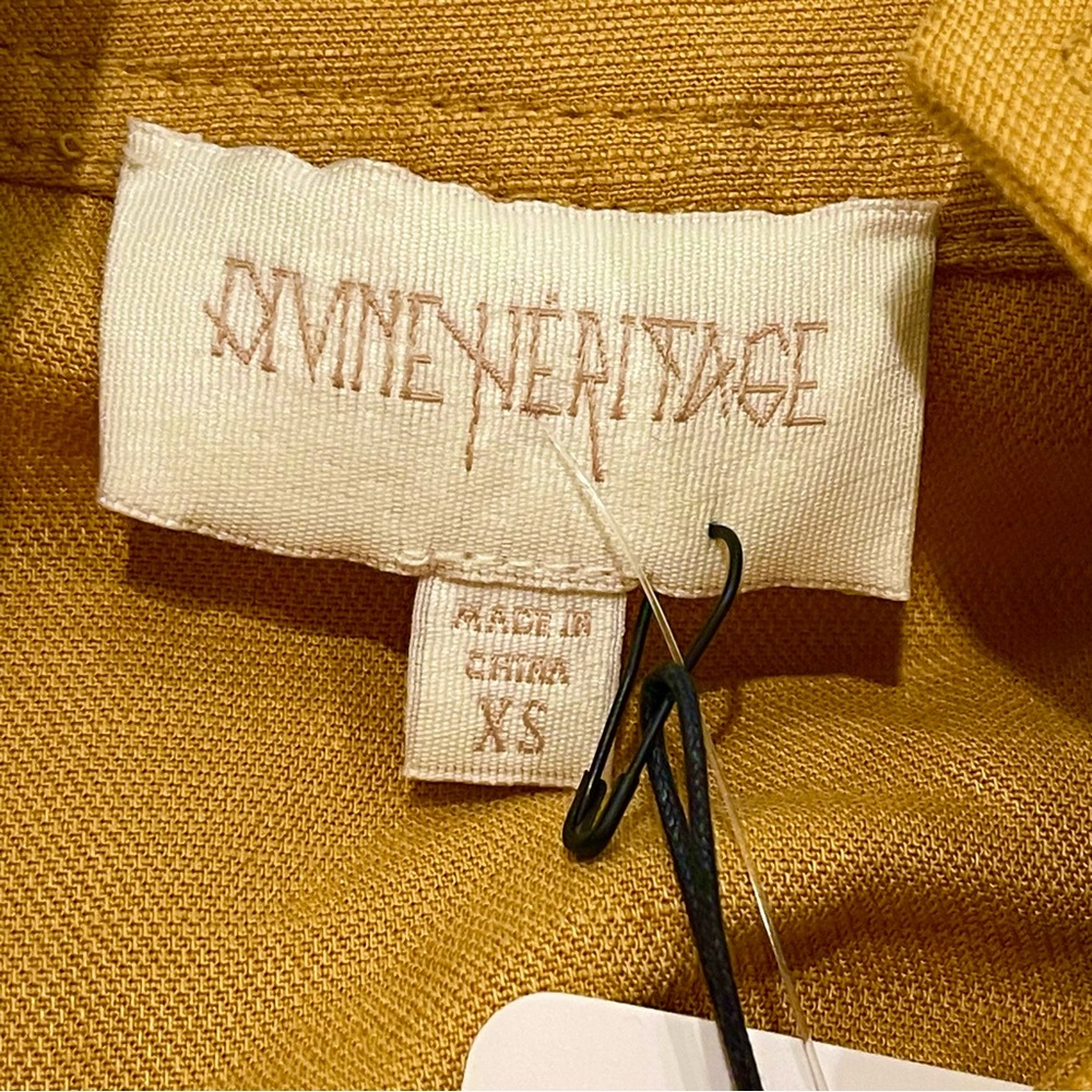 Devine Heritage. Lace Up Mini Safari Dress in Driftwood - Picture 7 of 9